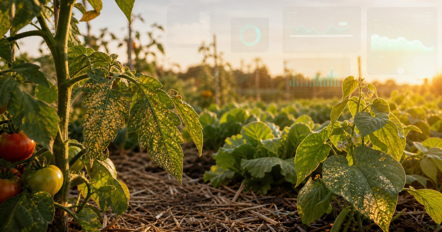Ozonstress im Garten 2026: Der unsichtbare Hitzeschaden an Tomaten, Bohnen und Blattgemüse