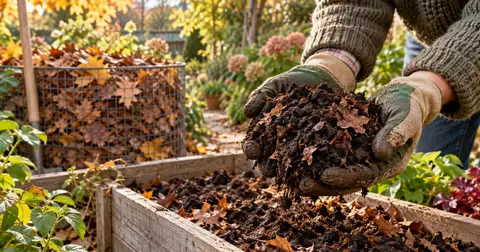 From fallen leaves to better soil: put October’s free resource to work